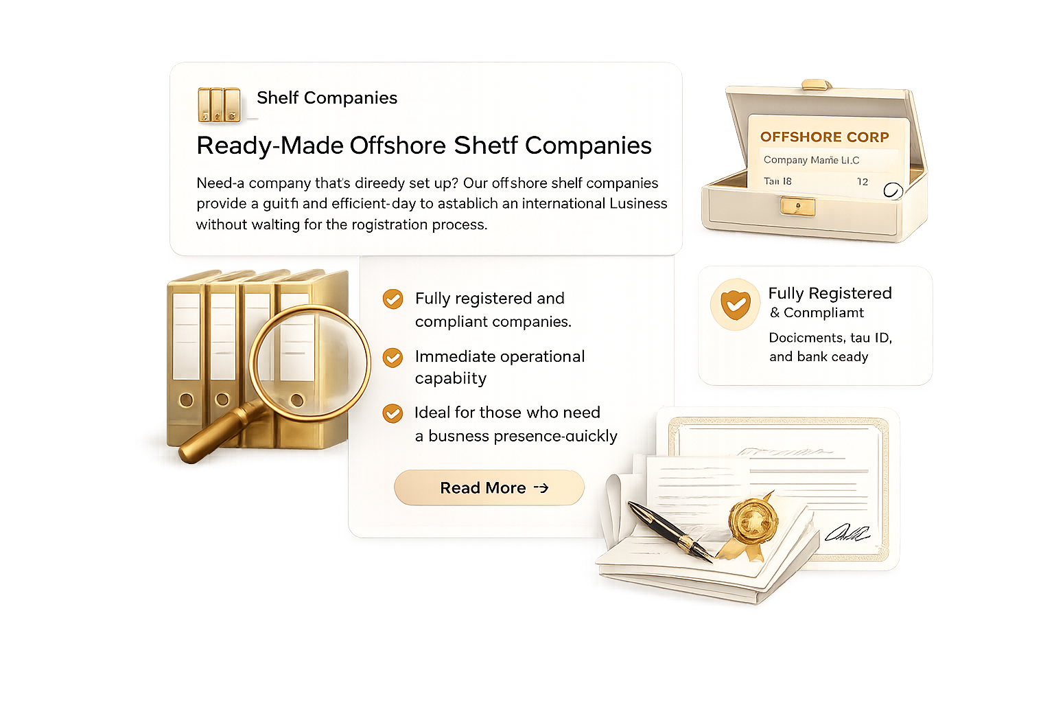 Ready-Made Offshore Shelf Companies